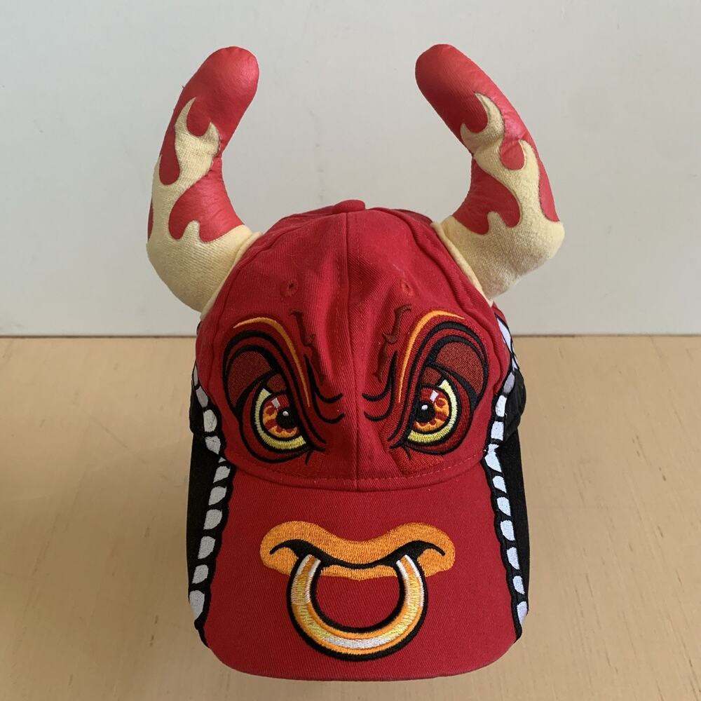 Monster Jam El Toro Loco Youth Red Embroidered Logo Adjustable Hat Cap